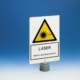 TABLICA OSTRZEGAWCZA "LASER"