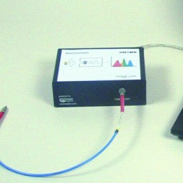 Spektrometer Measurespec mit Lichtwellenleiter